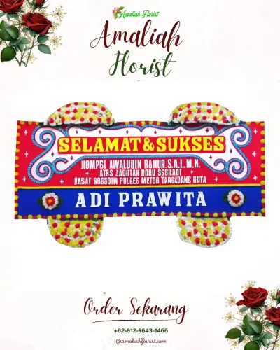 Karangan Bunga Ucapan Selamat sungai kunjang